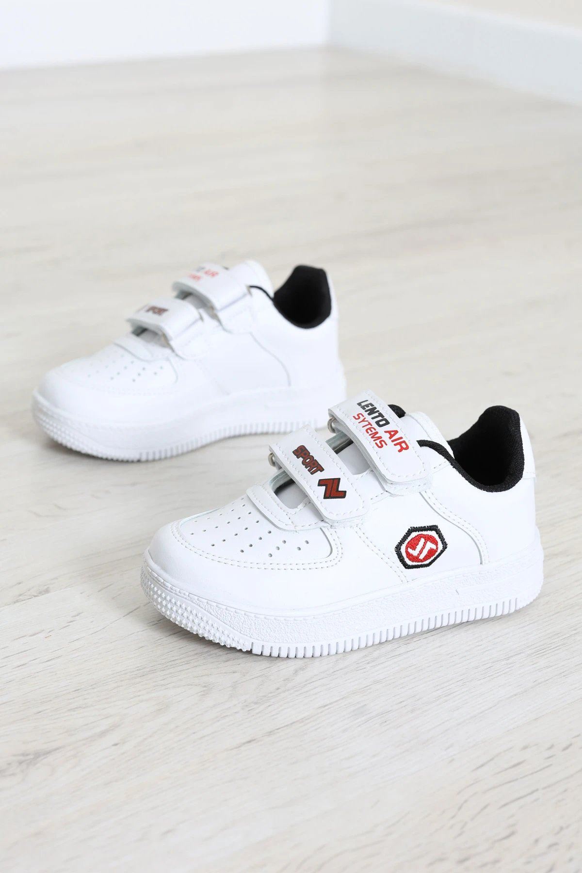 Çocuk Spor Ayakkabısı Beyazkırmızı - 23959.264.