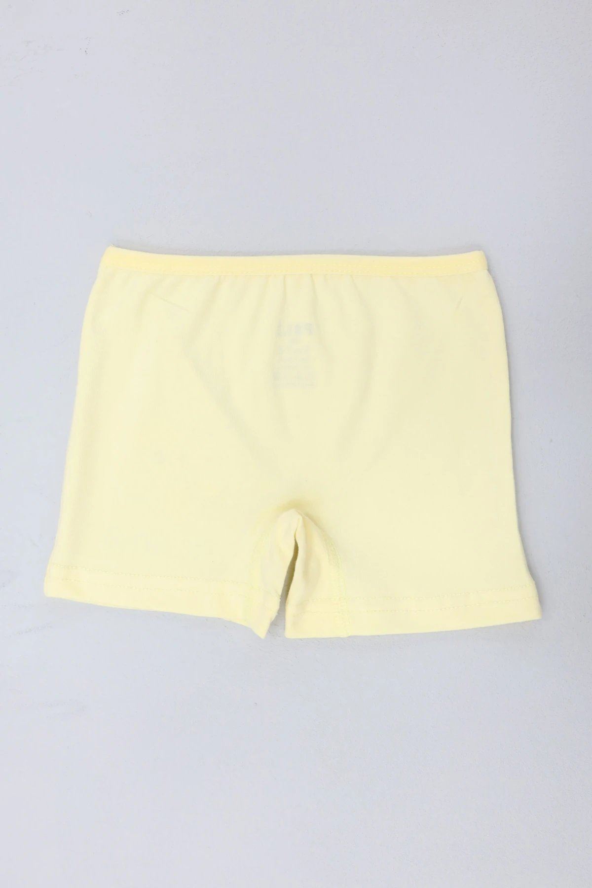 2-11 Yaş Kız Çok Boxer  Sarı - 55558.2189.