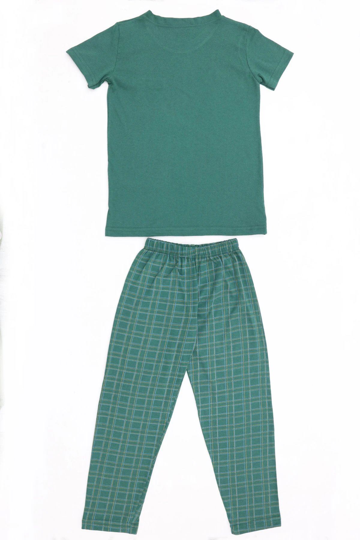 5-12 Yaş Süprem Pijama Takımı Yeşil - 52331.1048.
