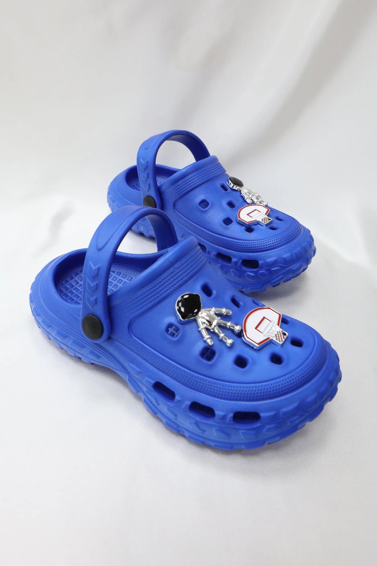 Aksesuarlı Çocuk Sandalet Saksmavi - 32335.264.